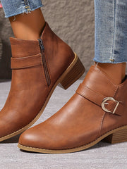 Theresa | Stilvolle Und Elegante Chelsea Stiefeletten – Braun