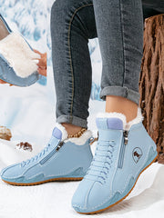 LÉA | BEQUEME WINTERSTIEFELETTEN MIT ERGONOMISCHER STÜTZE – Blau