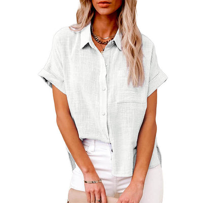 Adelene™ - Zeitlose Button-Up-Bluse