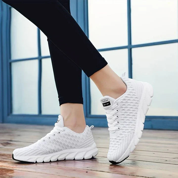 Bequeme damen-sneaker mit memory-schaum