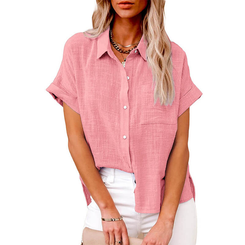 Adelene™ - Zeitlose Button-Up-Bluse