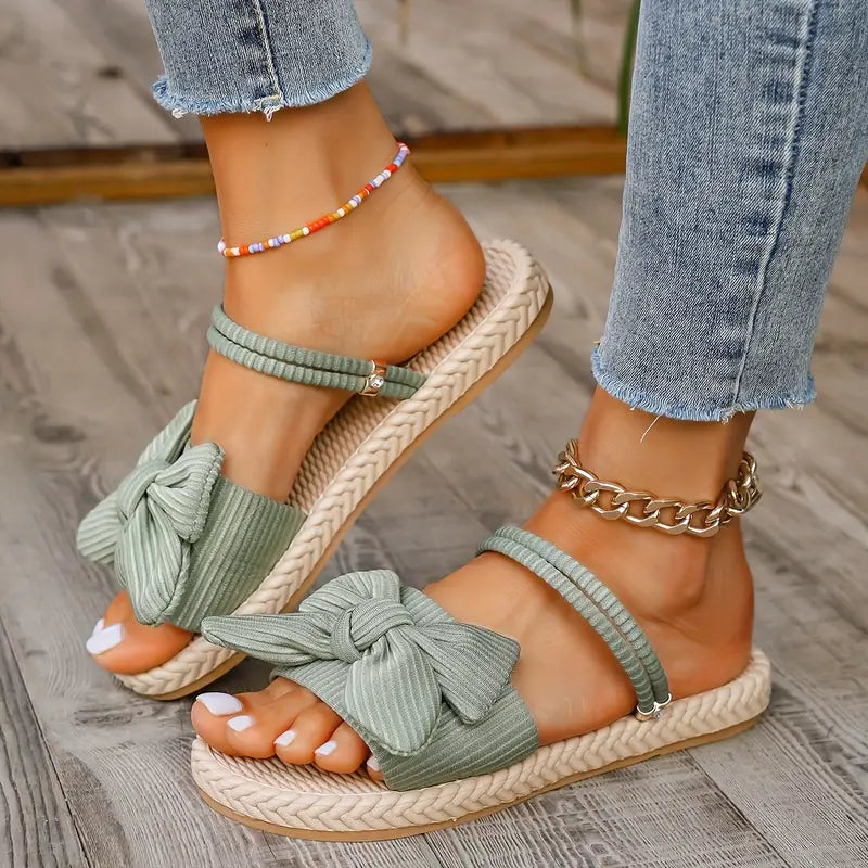 Zephyra – Stilvolle Sandalen mit Schleife