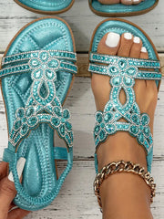 Pauline | Herren Frühlings Atmungsaktive Outdoor Sandalen – Himmelblau