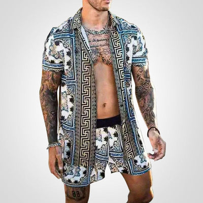 Zweiteiliges Herren Set mit Print – Ruben