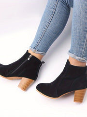 Sophia | Elegante Und Vielseitige Stiefeletten – Schwarz
