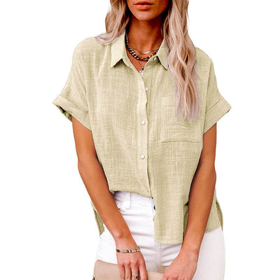 Adelene™ - Zeitlose Button-Up-Bluse
