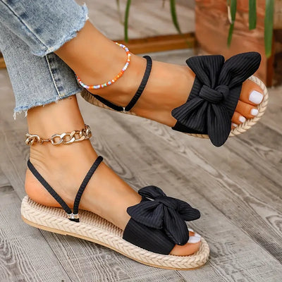 Zephyra – Stilvolle Sandalen mit Schleife