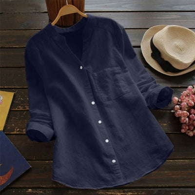 Dana – leichtes Leinenshirt für damen im sommerstil