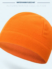 FreezeBuster Mütze | Winddicht und super bequem – Orange