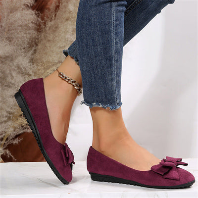 Orthopädische Damen-Schuhe aus veganem Wildleder – Komfort & Stil
