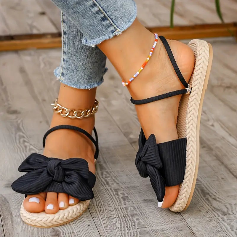 Zephyra – Stilvolle Sandalen mit Schleife