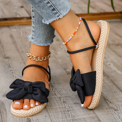 Zephyra – Stilvolle Sandalen mit Schleife