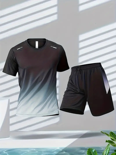 Zweiteiliges atmungsaktives Herren-Sportset – Jarek (1 Kaufen, 1 Gratis)