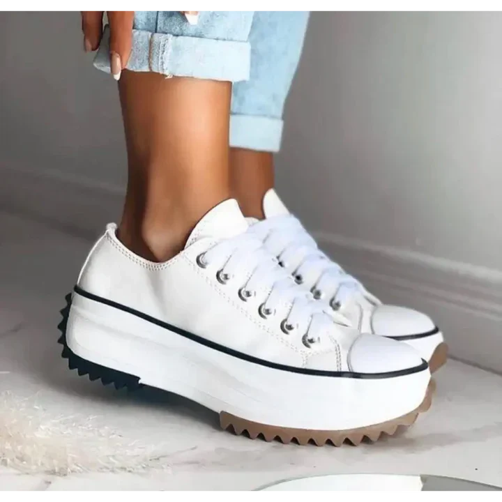Iduna – stylische plateau-sneaker für damen