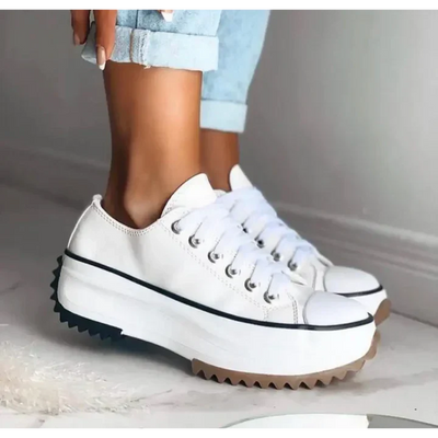 Iduna – stylische plateau-sneaker für damen