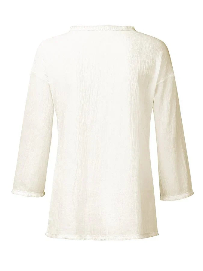 Lässiges leinentop – bequem & stylisch