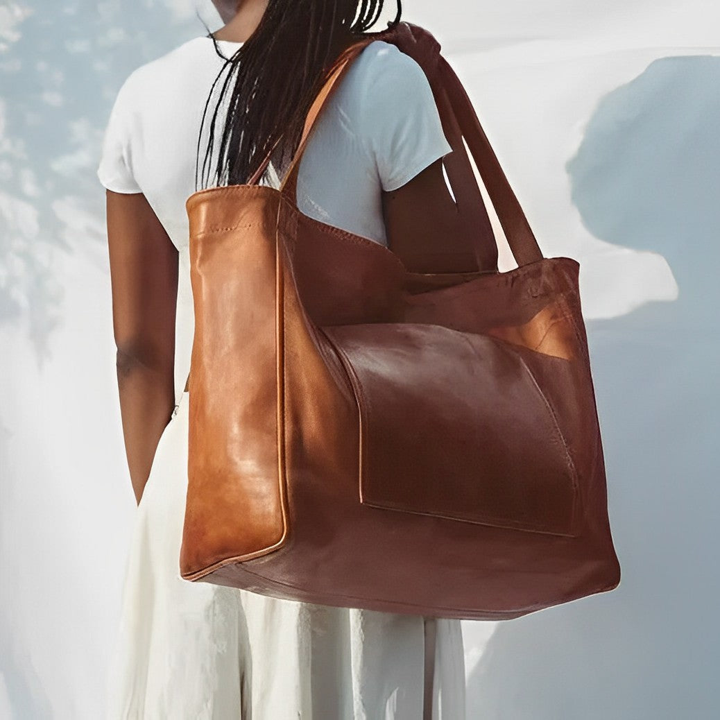 Vintage Ledertasche für Damen