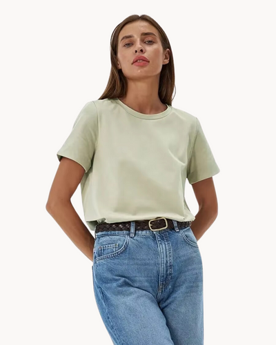 Collet – luxuriöser weicher stretch – damen – t-shirt