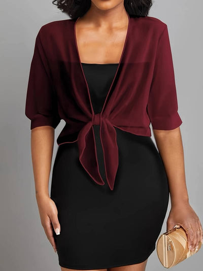 Floris - elegante offene damenbluse