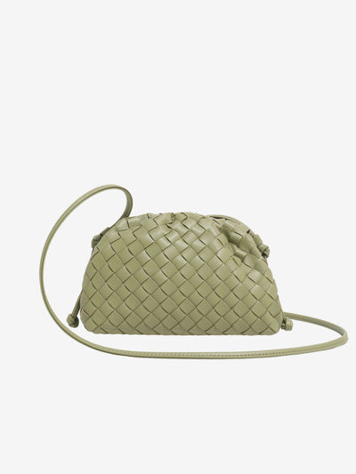 Alisa™ - Schlanke geflochtene Umhängetasche