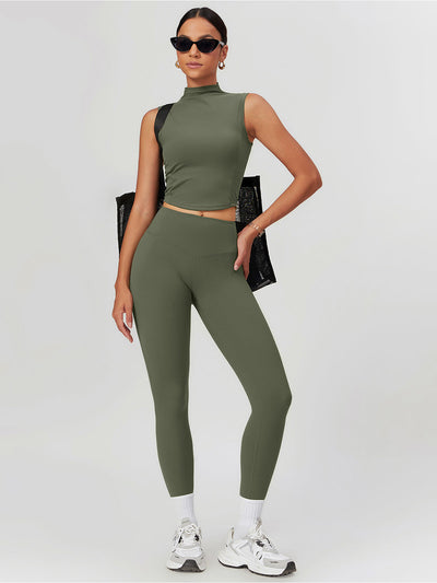 High-Waist Po-Lifting Leggings – Formende Bauchkontrolle Sportbekleidung