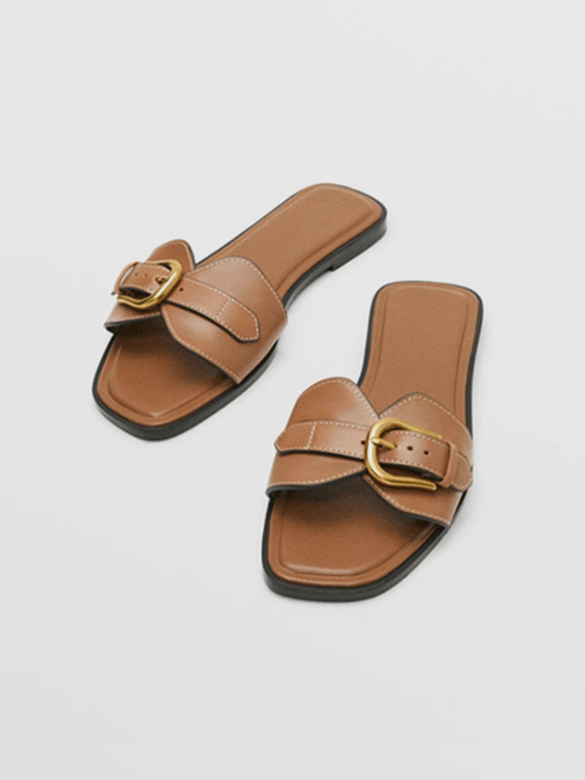 Damen Fußstützend Sandalen mit Schnallen