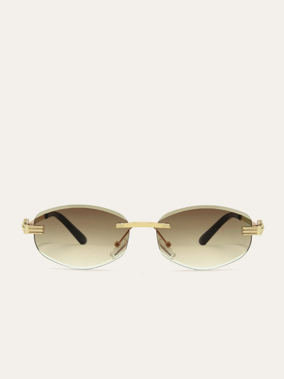 Premium Randlose Sonnenbrille mit Farbverlauf – UV-Schutz & Leichtgewicht