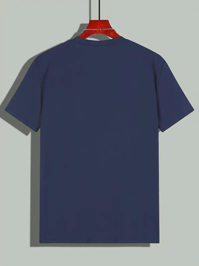 Aristos – klassisches herren-t-shirt mit rundhalsausschnitt