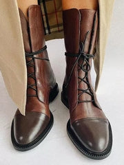 Marlene | Hochwertige Und Elegante Damen-Lederstiefel Für Jeden Anlass – Braun