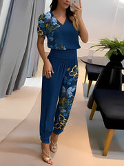 Bluse und Hose Damen | Hosenanzug & Modern – Blau