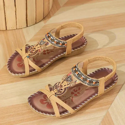 Mia - damen-sandalen zum hineinschlüpfen, bequem und stylisch