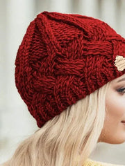 Strickmütze – Rot