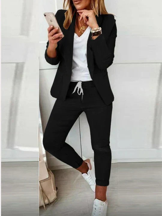 Ludovica – schicker zeitloser damenblazer und hosenanzug