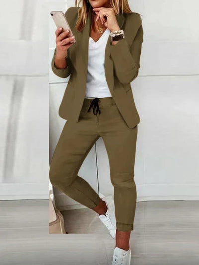Ludovica – schicker zeitloser damenblazer und hosenanzug