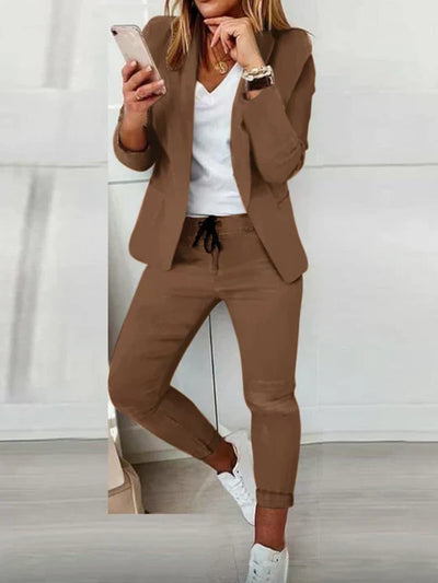 Ludovica – schicker zeitloser damenblazer und hosenanzug