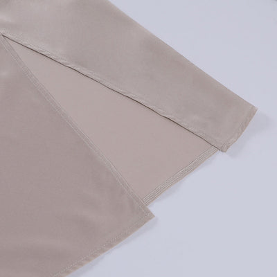 Elegantes Damen-Abendkleid mit V-Ausschnitt & hohem Schlitz