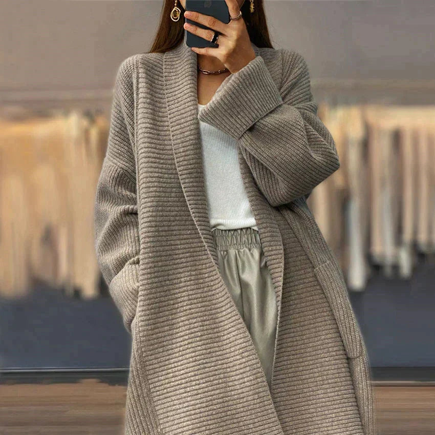 Euphemia | Langer Strickcardigan