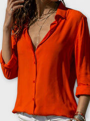 Elena | Premium Blusen Kollektion Damen – Orange