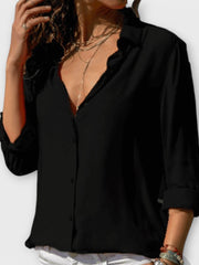 Elena | Premium Blusen Kollektion Damen – Schwarz