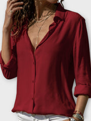 Elena | Premium Blusen Kollektion Damen – Rot