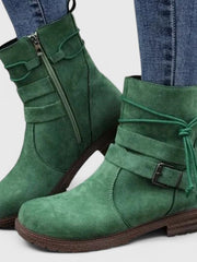 Johanna | Elegante Und Hochwertige Damenstiefel Für Stilvolle Auftritte – Grün