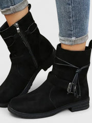 Johanna | Elegante Und Hochwertige Damenstiefel Für Stilvolle Auftritte – Schwarz