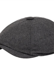Arthur | Herren klassische Schiebermütze im Vintage-Stil – Dunkelgrau