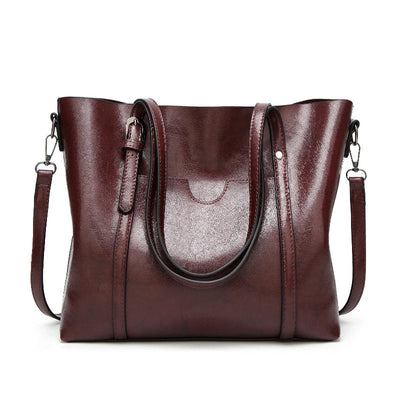 Klara | Luxuriöse Lederhandtasche