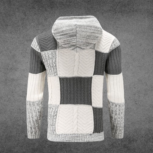 Adrien | Bequemer warmer Herren-Kapuzenpullover