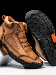 PALMIRO® – LEDERSTIEFEL ⏐ PREMIUM-EDITION – Braun