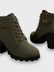GULIA® – LEDERSTIEFELETTEN ⏐ PREMIUM-EDITION – Grün