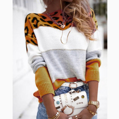 Lea | Leopardenpullover für Damen