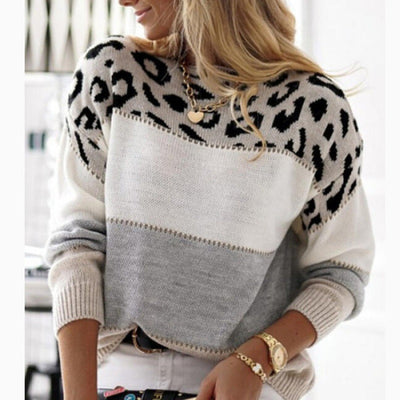 Lea | Leopardenpullover für Damen