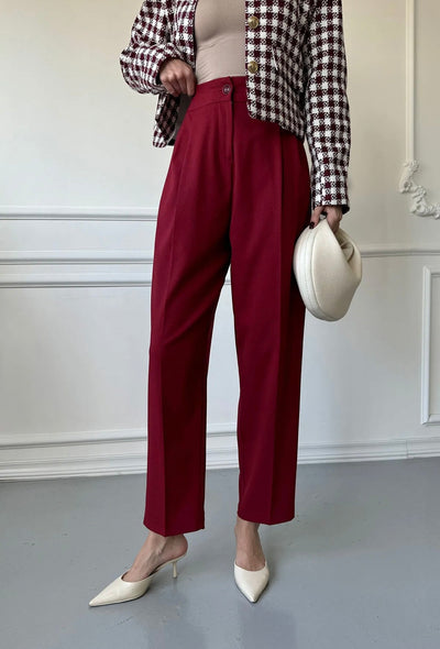 STEFANIE | VIELSEITIGE KLASSISCHE SLIM-FIT-ANZUGHOSE